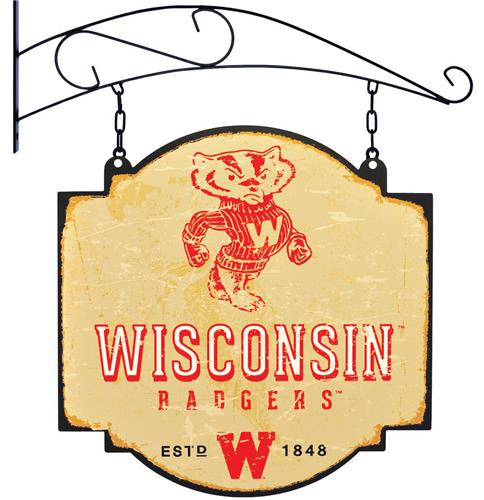 Winning Streak NCAA Wisconsin Vintage Tavern Sign