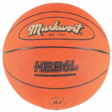 Markwort Extra Heavy 28-30 oz Rubber Basketballs