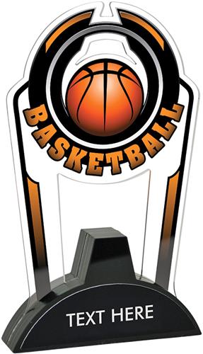 Hasty 7.5" Epic TRUacrylic Basketball Trophy. Engraving is available on this item.