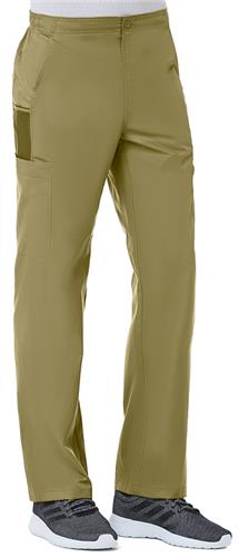 Maevn EON Mens Half Elastic 8-Pocket Cargo Scrub Pant 8308. Embroidery is available on this item.
