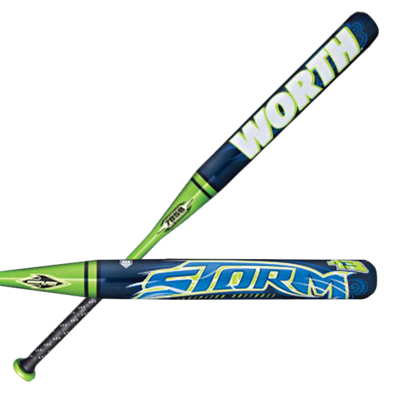 Worth Storm HyperLite -13 Fastpitch Bats - Baseball Equipment & Gear