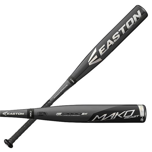 Easton MAKO Beast Big Barrel 2 5/8" Baseball Bat. Free shipping and 365 day exchange policy.  Some exclusions apply.