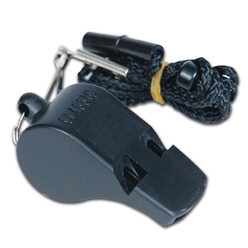 Large Plastic Noise Cutter Whistle with Lanyard