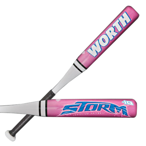 Worth Storm 10 Aluminum Fastpitch Bats Baseball Equipment & Gear