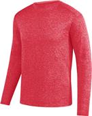 Adult Long Sleeve Heathered Tee Shirt Adult Long Sleeve Heathered Tee Shirt