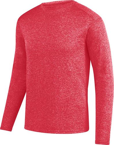 Adult Long Sleeve Heathered T Shirt