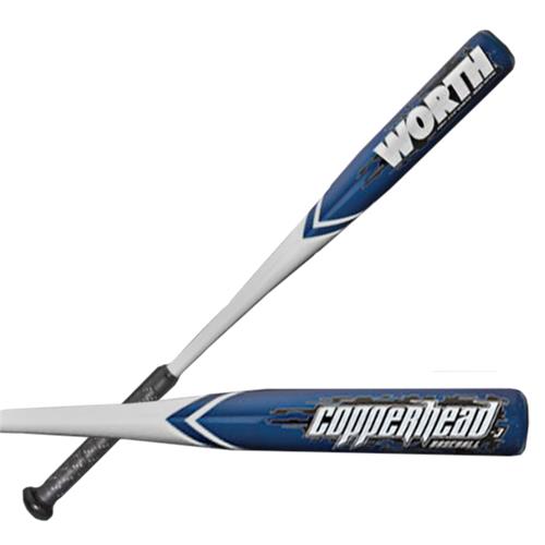 Worth Adult BESR Approved Copperhead Baseball Bats