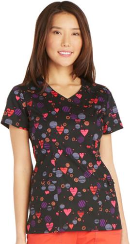 Dickies Women's Contemporary Fit V-Neck Scrub Tops