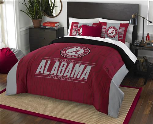 Northwest NCAA Alabama Full/Queen Comforter/Shams