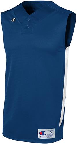Champion Prospect Double Dry Sleeveless Henley. Decorated in seven days or less.