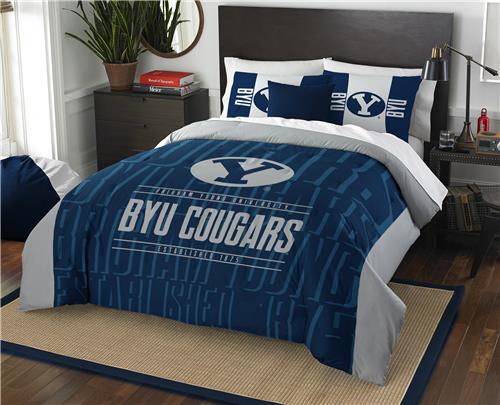 Northwest NCAA BYU Full/Queen Comforter & Shams