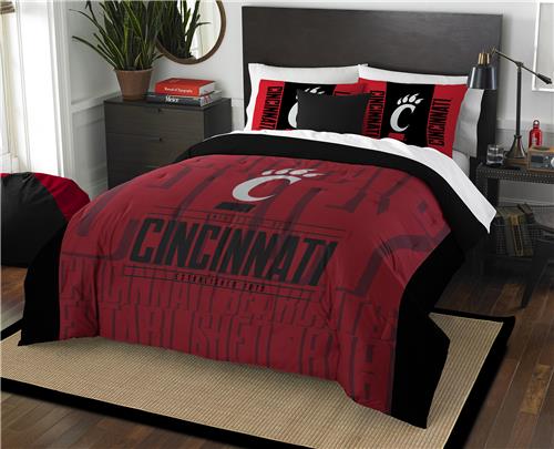 Northwest NCAA Cincinnati F/Q Comforter & Shams