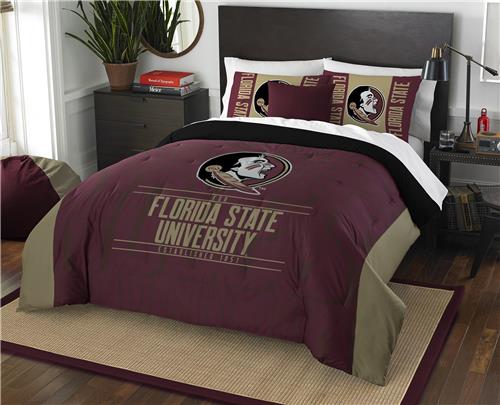 Northwest NCAA FSU Full/Queen Comforter & Shams