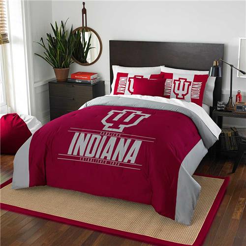 Northwest NCAA Indiana Full/Queen Comforter/Shams