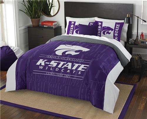 Northwest NCAA K-State Full/Queen Comforter & Sham