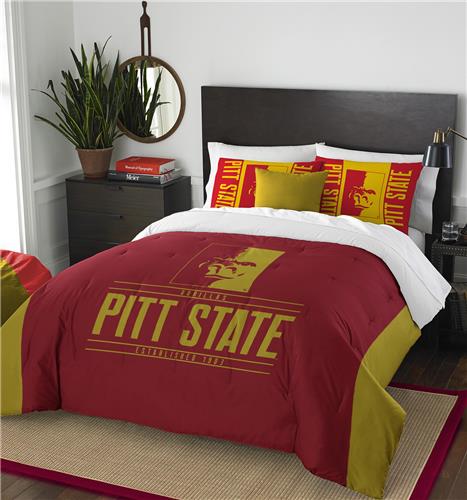 Northwest Pitt State Full/Queen Comforter/Sham Set