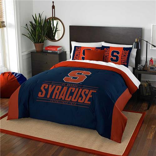 Northwest NCAA Syracuse Full/Queen Comforter/Shams