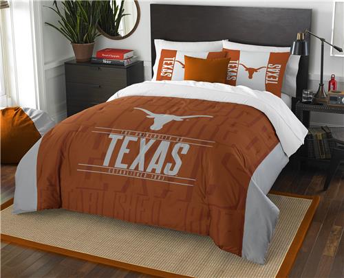 Northwest NCAA Texas Full/Queen Comforter & Shams