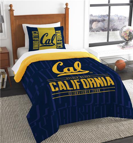 Northwest Cal Berkeley Twin Comforter & Sham