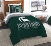 Northwest NCAA Michigan State Twin Comforter/ Sham Northwest NCAA Michigan State Twin Comforter/ Sham