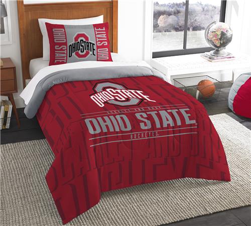 Northwest NCAA Ohio State Twin Comforter & Sham