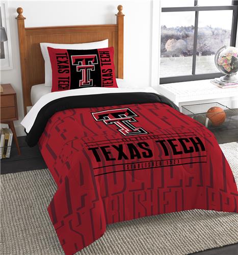 Northwest Texas Tech Twin Comforter & Sham