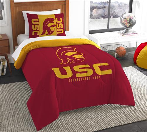 Northwest NCAA USC Twin Comforter & Sham