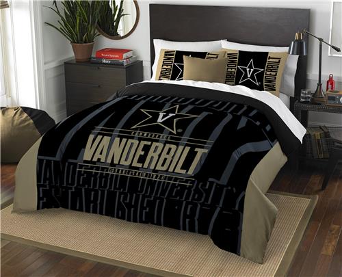 Northwest NCAA Vanderbilt Twin Comforter & Sham