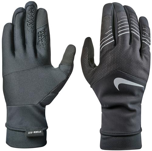 NIKE Womens Storm-Fit Hybrid Running Gloves
