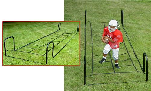 Hadar Adjustable Agility Ladder With Ropes