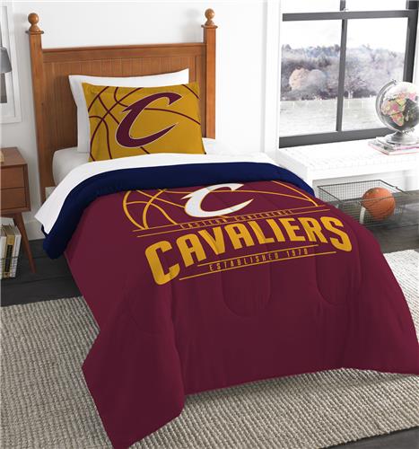 Northwest NBA Cleveland Cavaliers Reverse Slam Twin Comforter/Sham Set