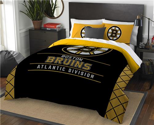 Northwest NHL Bruins Full/Queen Comforter & Shams