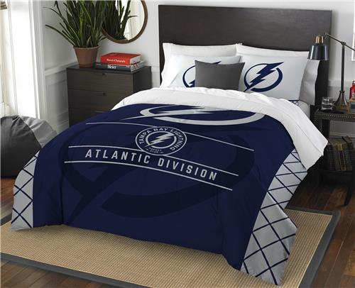 Northwest NHL Lightning Full/Queen Comforter/Shams