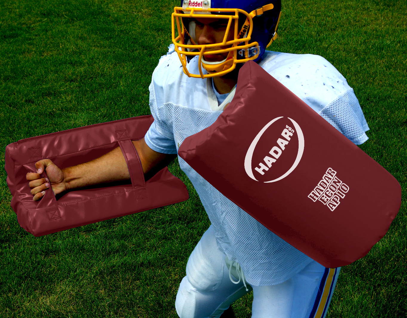 E120994 Hadar Economy Football Arm Pads ECONAP10