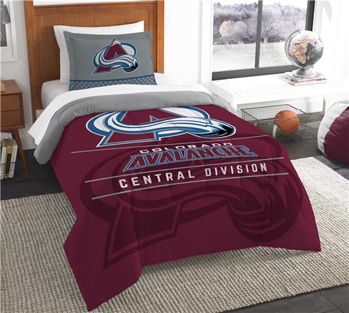 Northwest NHL Avalanche Twin Comforter & Sham