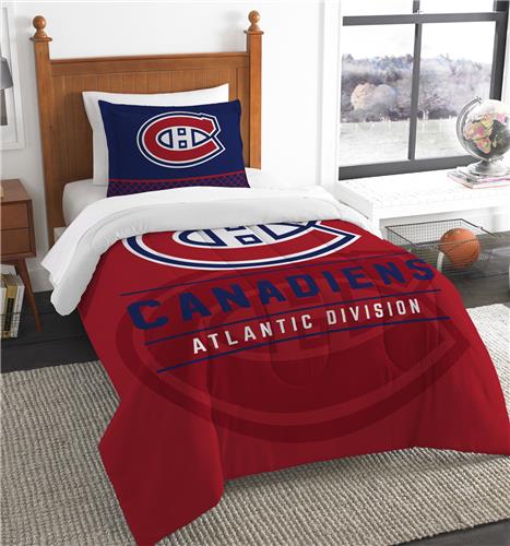 Northwest NHL Canadiens Twin Comforter & Sham
