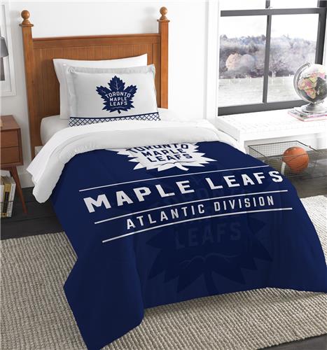 Northwest NHL Maple Leafs Twin Comforter & Sham