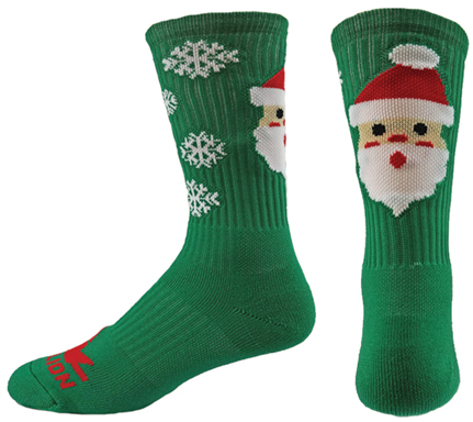 Red Lion St. Nick Crew Socks - Closeout