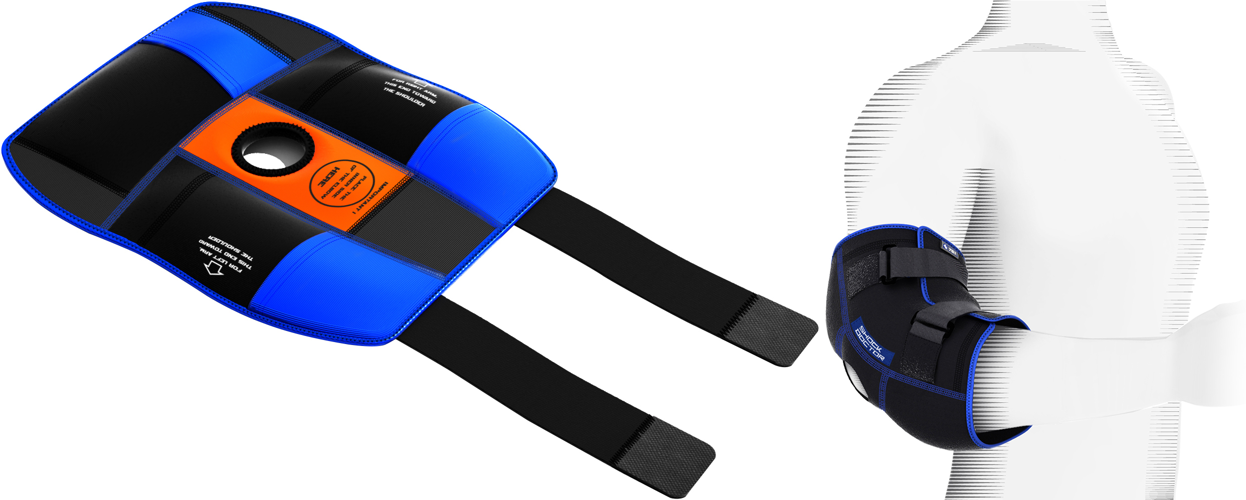 E121209 Shock Doctor Ice Therapy Compression Elbow Wrap