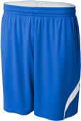 A4 Reversible Double Double Basketball Shorts 10" Adult 9" Youth