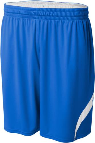 A4 Reversible Double Double Basketball Shorts 10" Adult 9" Youth