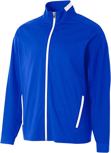 A4 Adult/Youth League Full Zip Warm Up Jacket. Decorated in seven days or less.