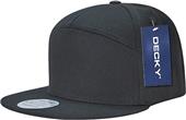 Decky 7 Panel Cotton Snapback Cap