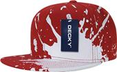 Decky Splat Snapback Cap