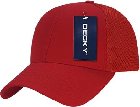 Decky Low Crown Air Mesh Baseball Cap. Embroidery is available on this item.