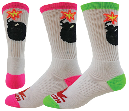 Red Lion The Bomb Crew Socks - Closeout