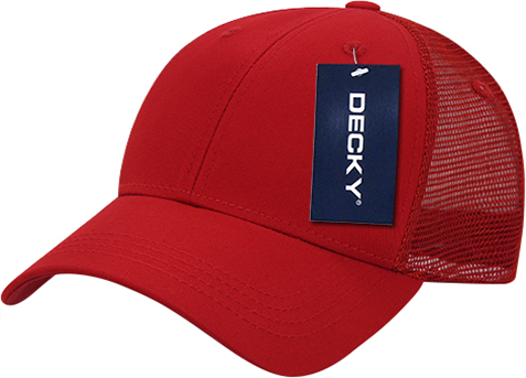 Decky Low Crown Mesh Golf Cap. Embroidery is available on this item.