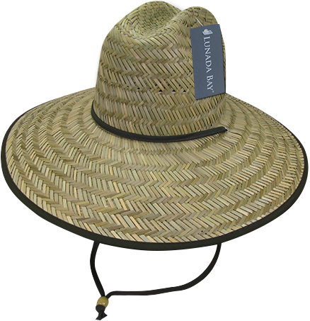 Decky Mat Straw Lifeguard Hat