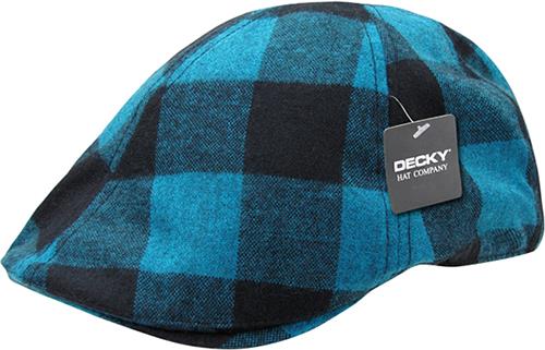 Decky Plaid Acrylic Ivy Hat