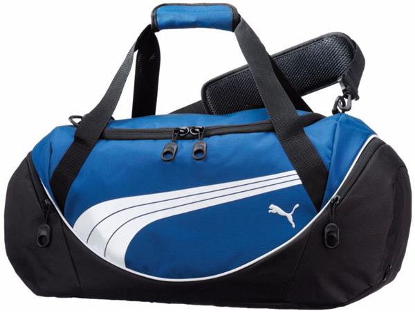 puma duffle bag blue